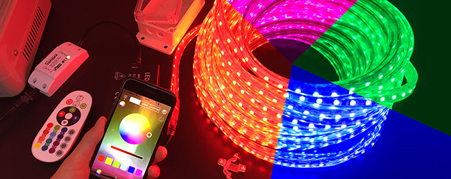 High Voltage RGB LED Strips